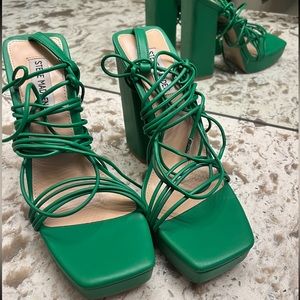 Steve Madden lace up heels